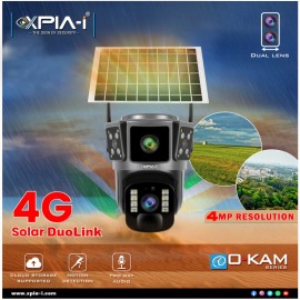 XPIA 4MP SOLAR PTZ DUAL IMAGE 4G CAMERA XP-4G SOLAR-DLPTC40-O-KAM